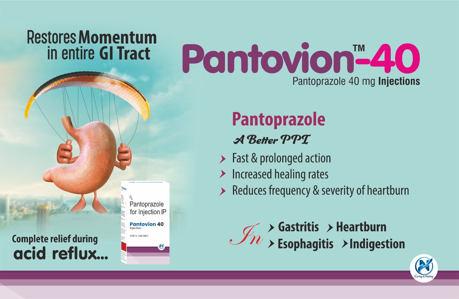 PANTOVION 40 INJ